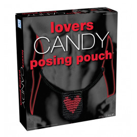 Lovers candy posing pouch