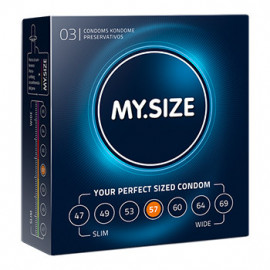 MY SIZE 57MM BOITE DE 3